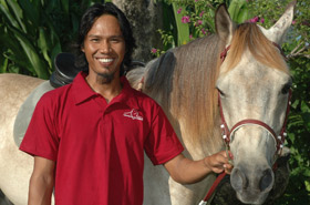 Wayan Sutamajaya, Riding Instructor